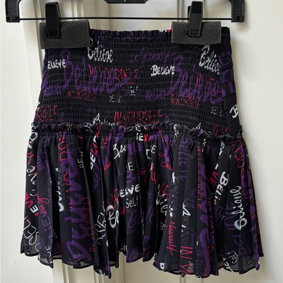 Ramy Brook Printed Mirna Smocked Mini Skirt - Picture 3 of 8
